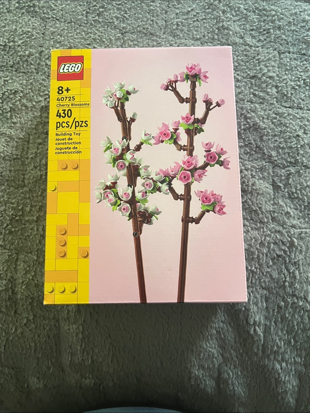 LEGO Cherry Blossom - Pink, Brown, Green
